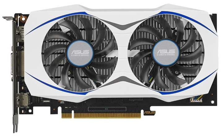 Видеокарта ASUS GeForce GTX 950 без 6-контактного разъема питания