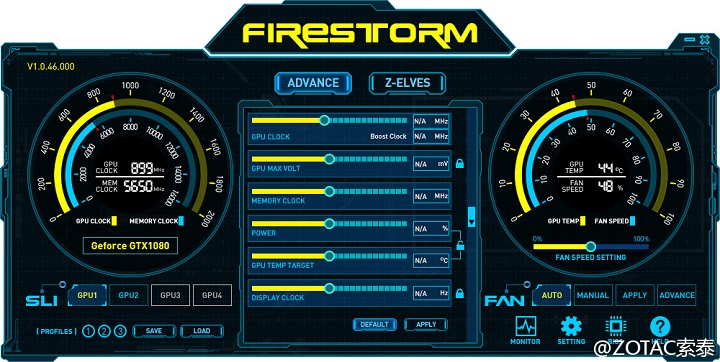 Zotac GTX 1080 PGF FireStorm