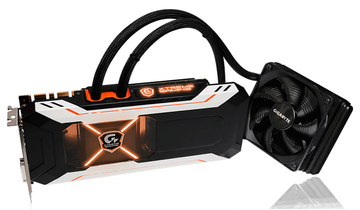 Видеокарта Gigabyte GeForce GTX 1080 Xtreme Gaming Water Cooling