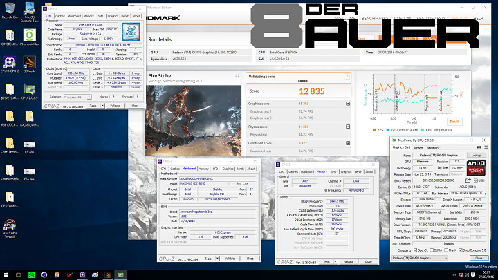 Radeon RX 480 Разгон