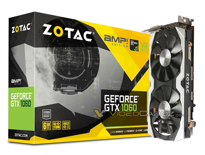 Zotac GeForce GTX 1060 AMP