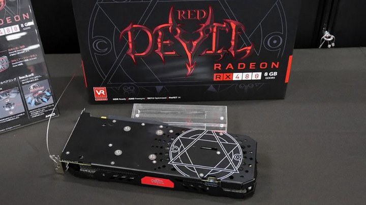 Видеокарта Powercolor Radeon RX 480 Devil