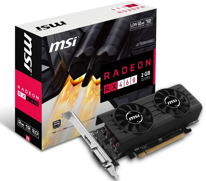 MSI Radeon RX 460 LP