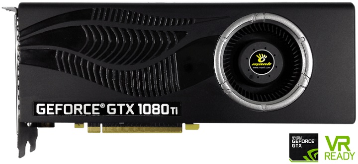 Manli готова предложить альтернативу эталонным GeForce GTX 1080 Ti