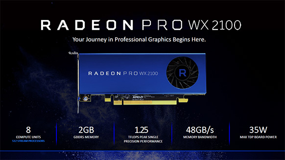 Radeon Pro WX 2100