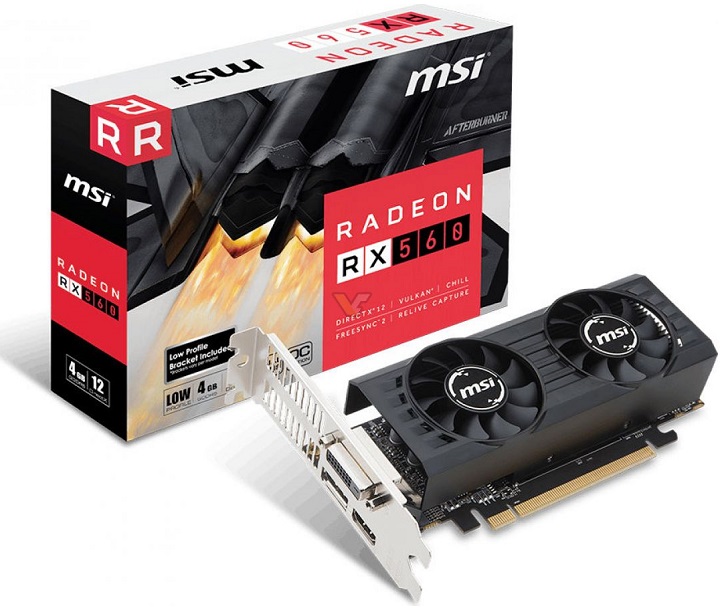 MSI Radeon RX 560 Low Profile