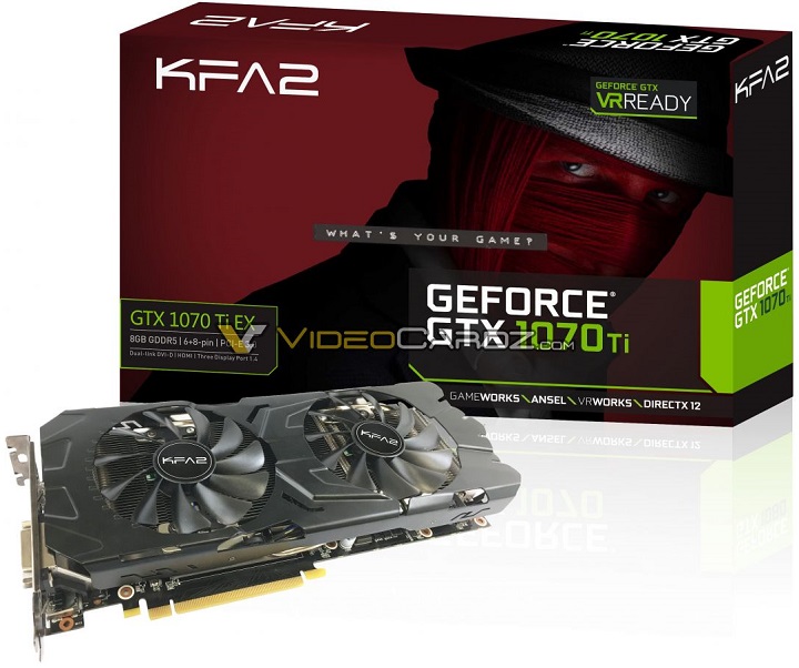 KFA2 GeForce GTX 1070 Ti EX