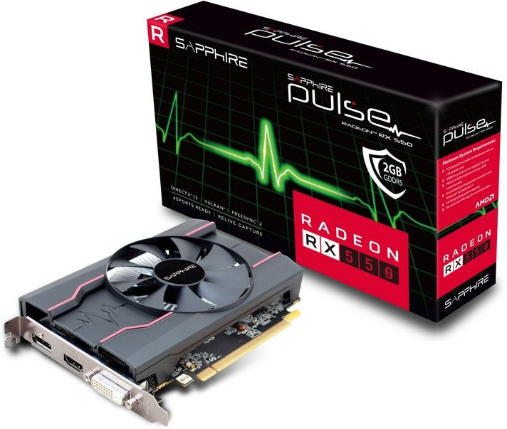 Sapphire Radeon RX 550 Pulse