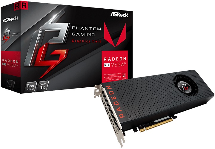 ASRock Radeon RX Vega Phantom Gaming X