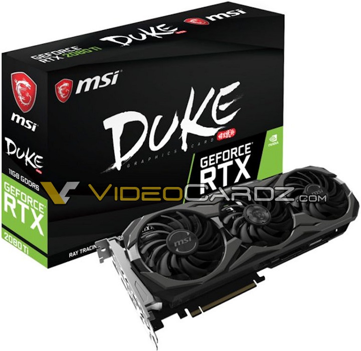 MSI GeForce RTX 2080 Ti Duke