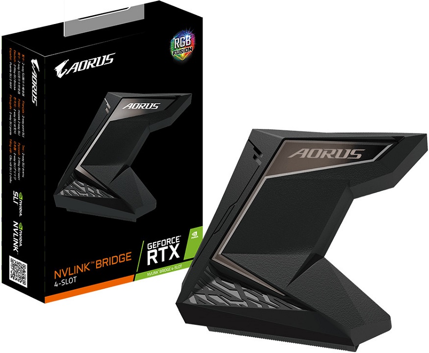 NVLink-мостик от Gigabyte Aorus