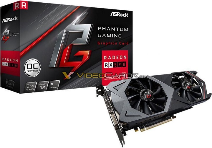 ASRock Radeon RX 590 Phantom Gaming X OC