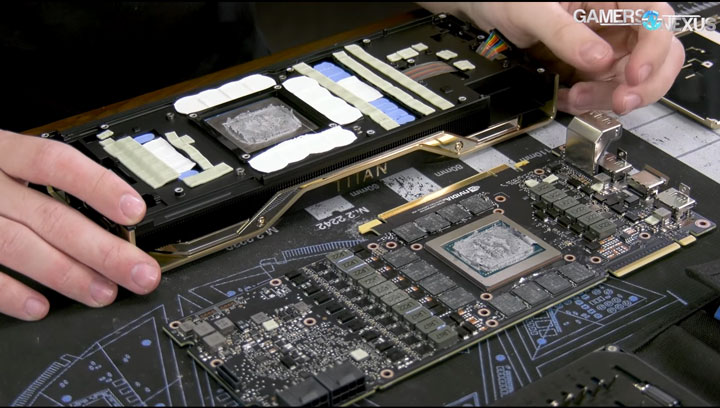 Разборка Nvidia Titan RTX