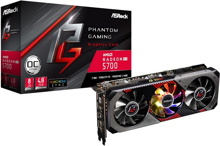 ASRock Radeon RX 5700 Phantom Gaming