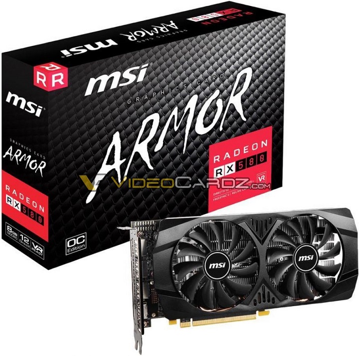 MSI Radeon RX 580 Armor