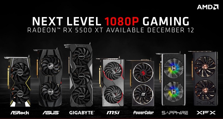 AMD Radeon RX 5500 XT