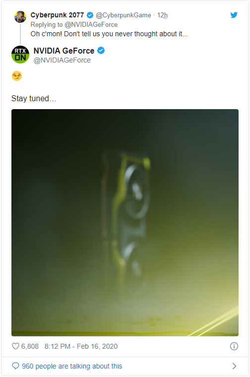 GeForce RTX Cyberpunk