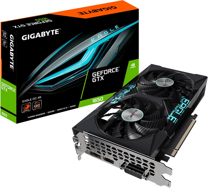 Gigabyte GeForce GTX 1650 D6 Eagle OC