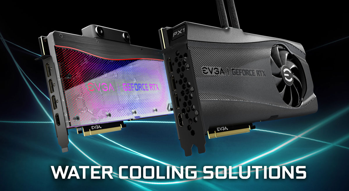 GeForce RTX 3090 / RTX 3080 FTW3 / XC3 Hydro Copper Hybrid