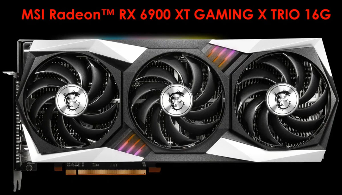 MSI Radeon RX 6900 XT Gaming Trio