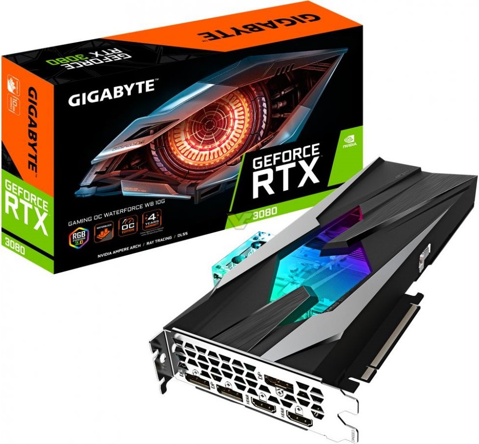 Gigabyte GeForce RTX 3080 Gaming Waterforce WB