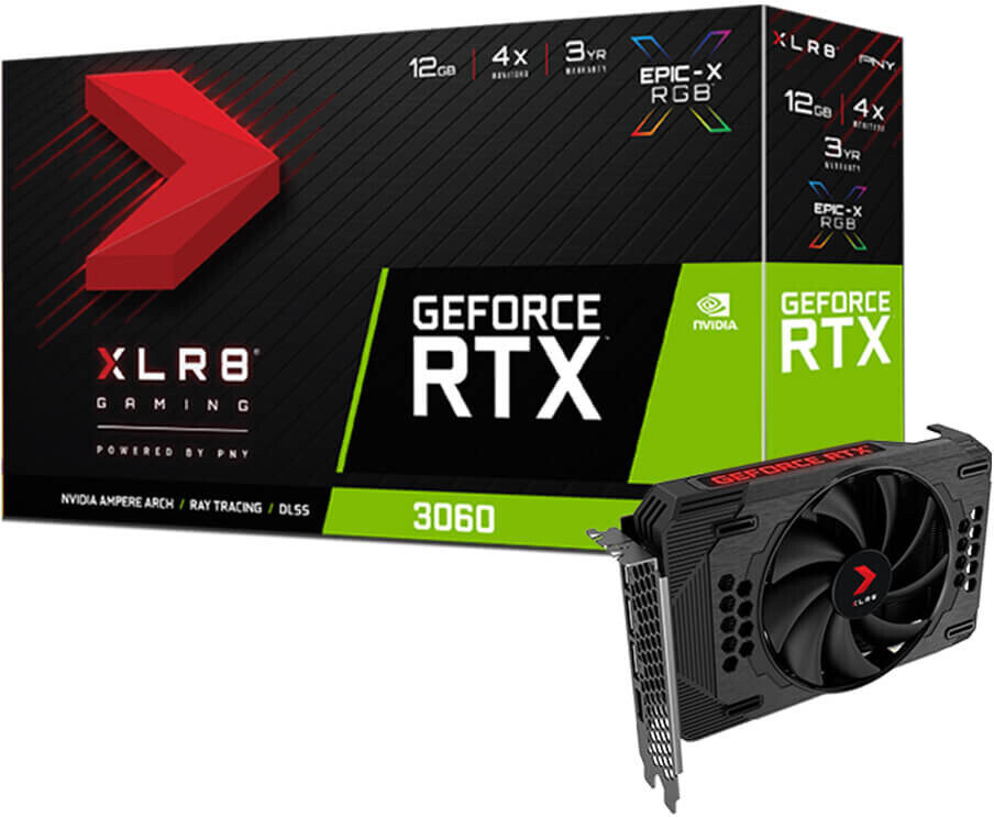 PNY XLR8 GeForce RTX 3060 Revel Epic-X RGB