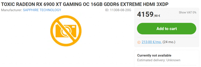 Sapphire Radeon RX 6900 XT Toxic Extreme Edition