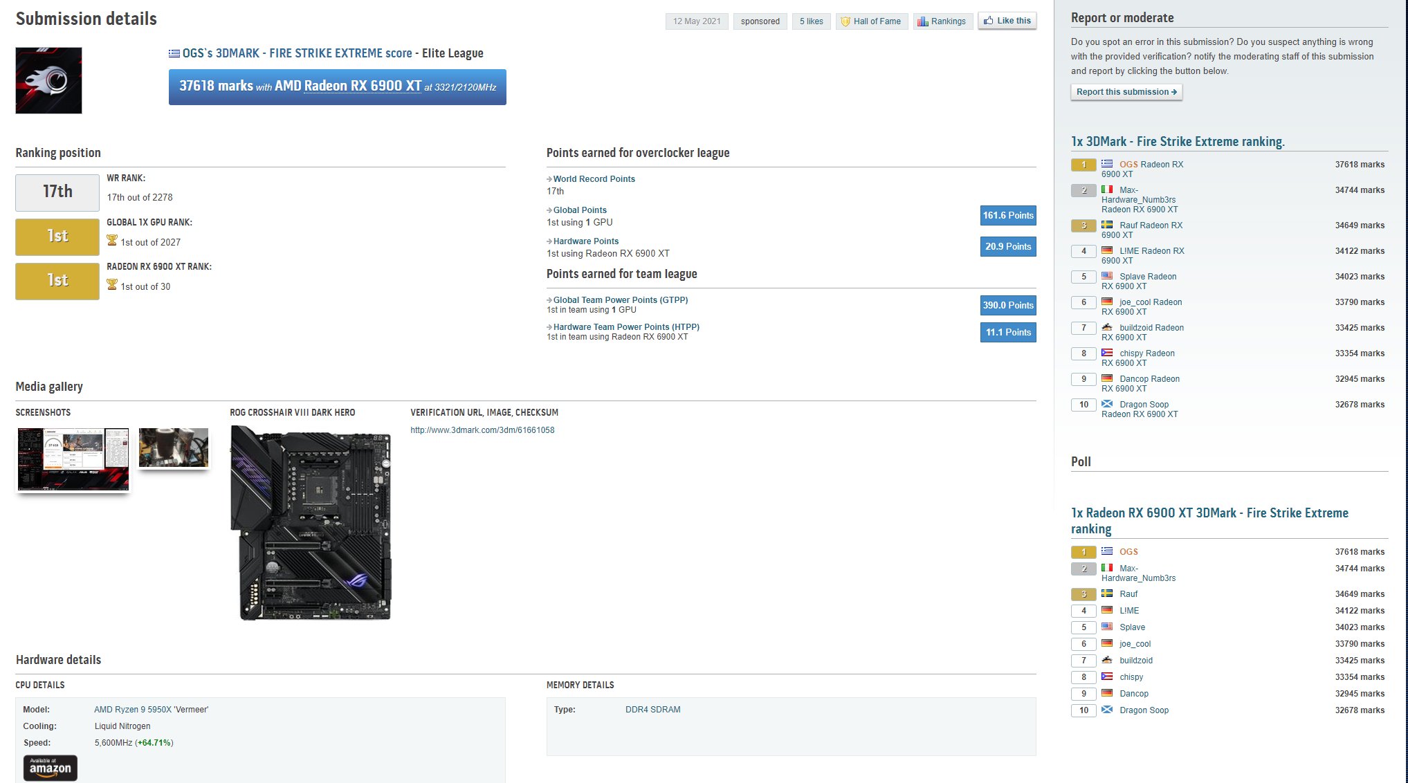 PowerColor Radeon RX 6900 XT Red Devil Ultimate