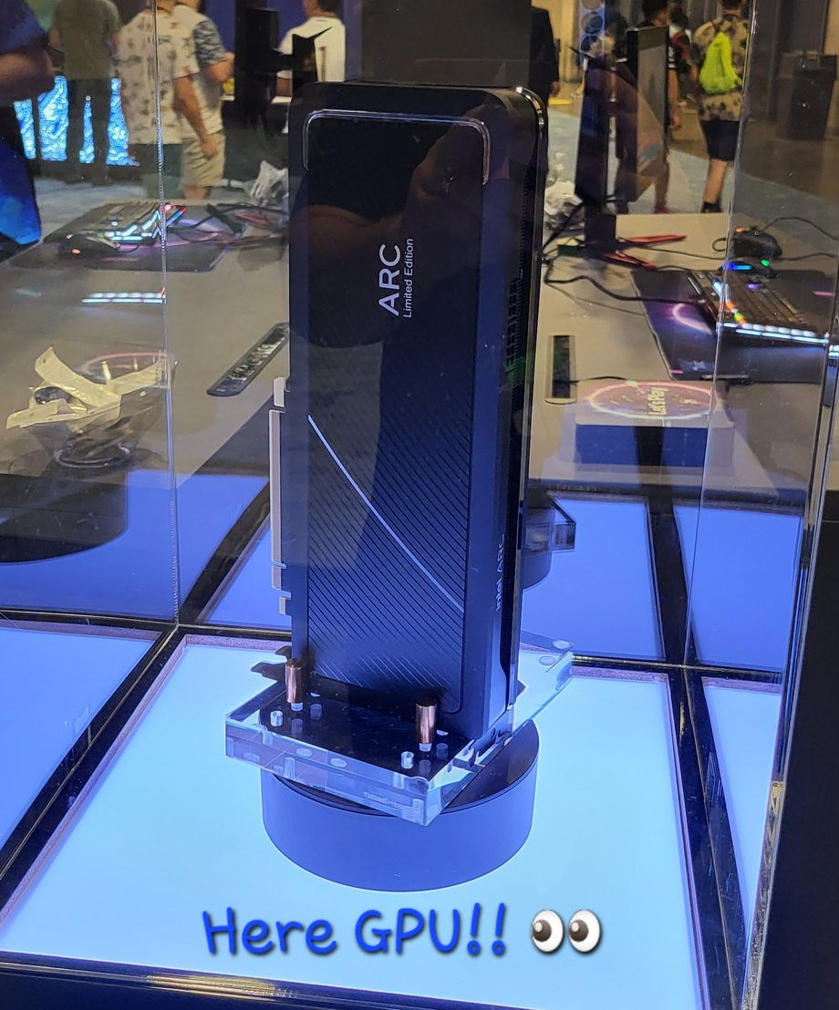 Видеокарта Intel Arc A770 продемонстрирована на турнире Intel Extreme Masters