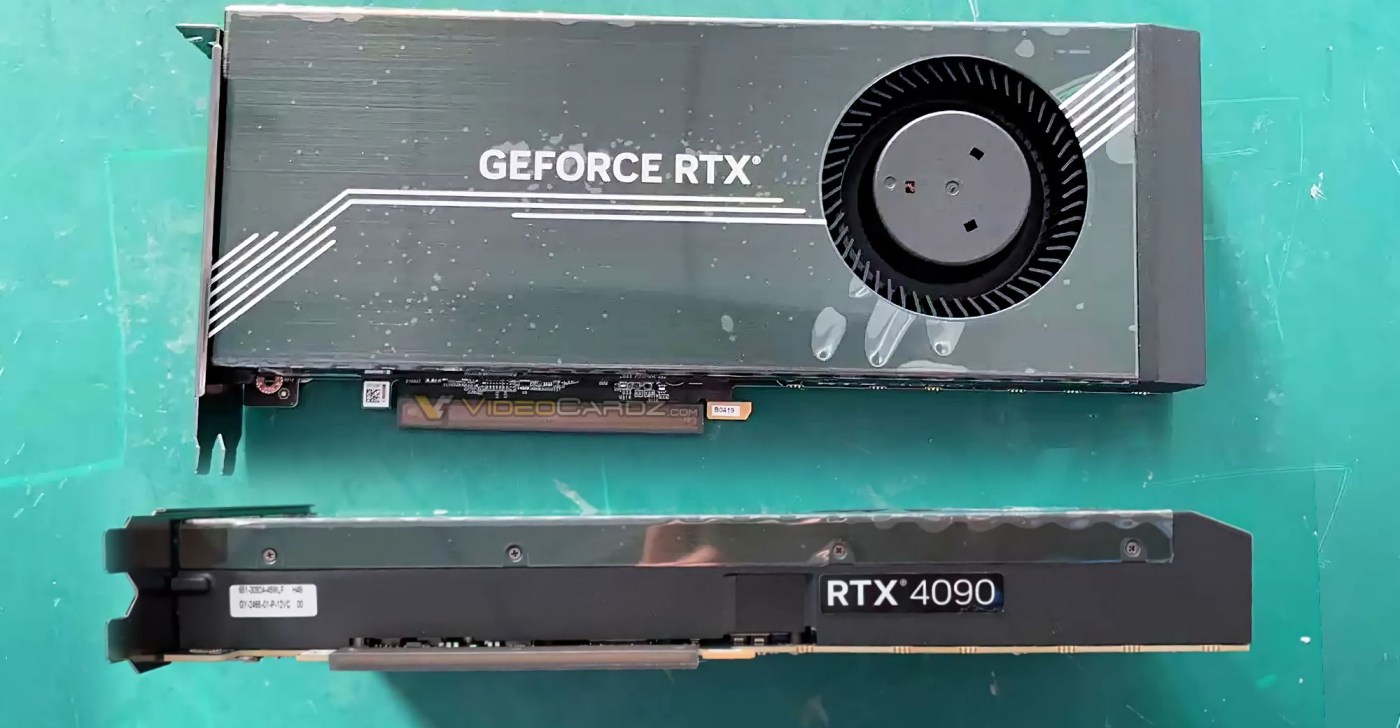 В Китае продают GeForce RTX 4090 с турбинным кулером