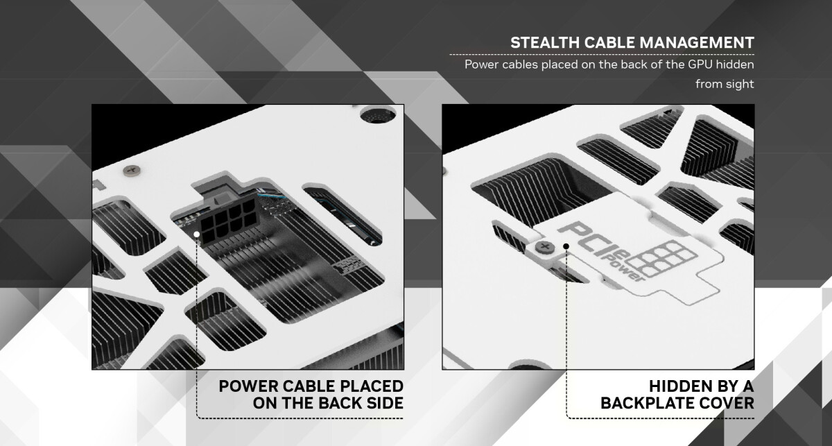 Inno3D выпустила белую GeForce RTX 4070 со скрытым разъемом питания