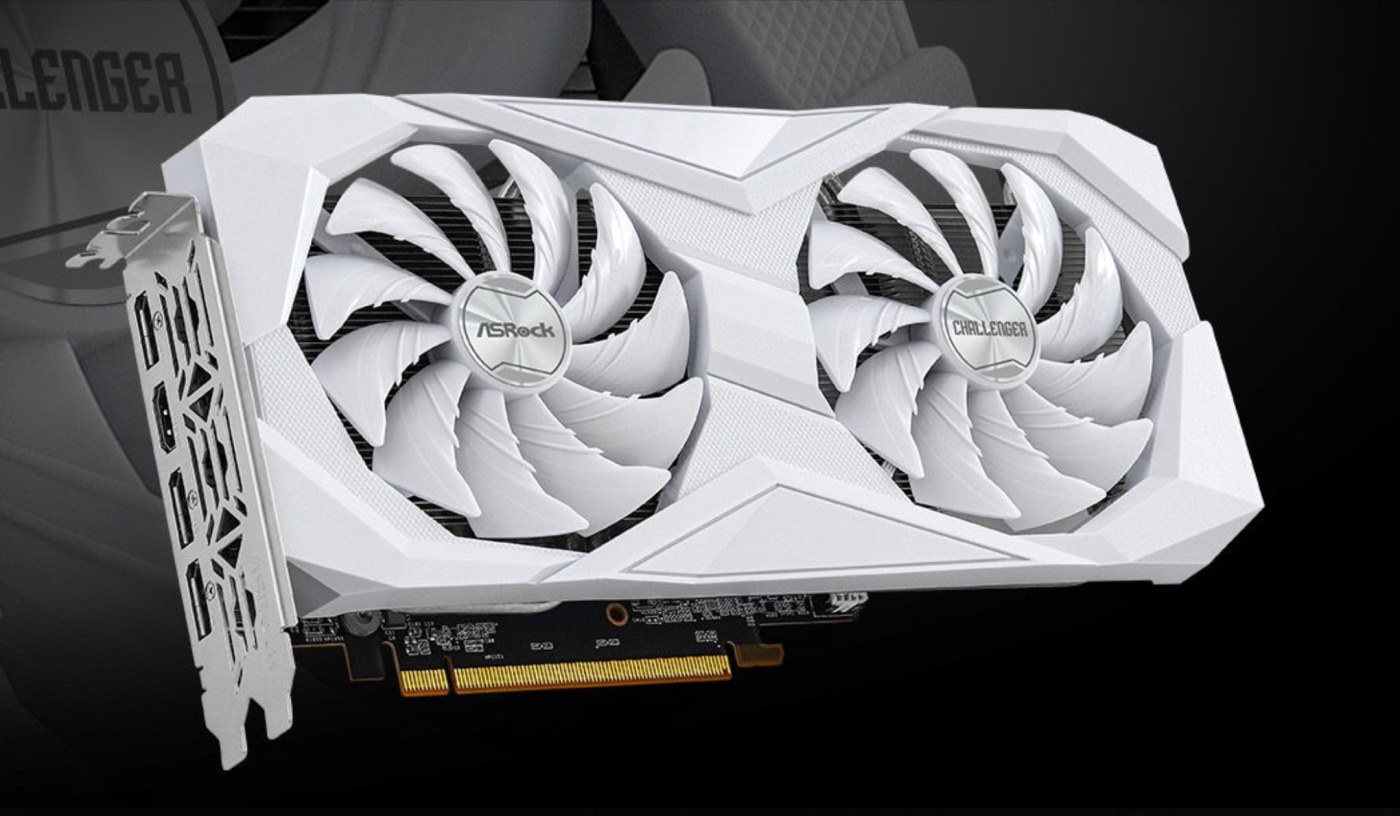 ASRock представила белую видеокарту Radeon RX 6600