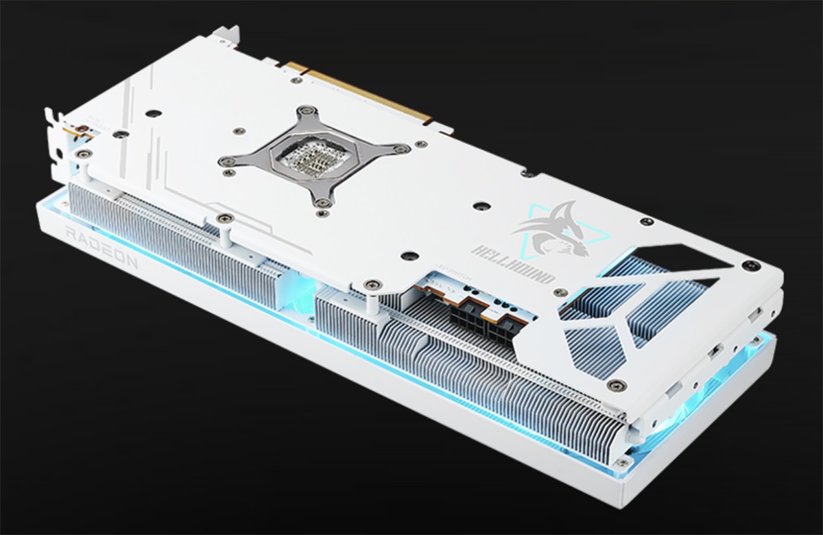 PowerColor представила полностью белую видеокарту Radeon RX 7800 XT Hellhound Spectral White