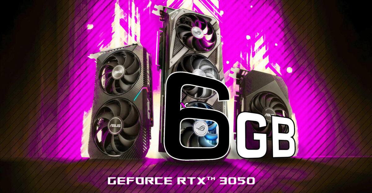 GeForce RTX 3050 6GB