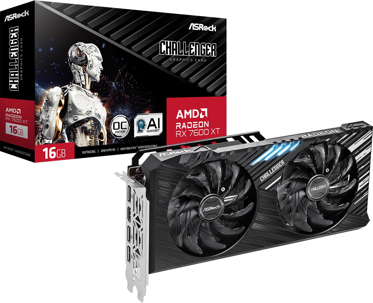 ASRock Radeon RX 7600 XT