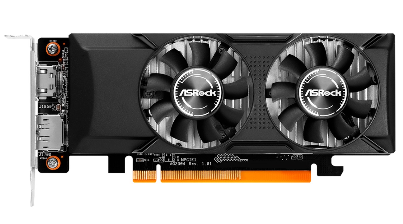 Новые Radeon RX 550 продолжают поступать в продажу — ASRock представила низкопрофильный вариант