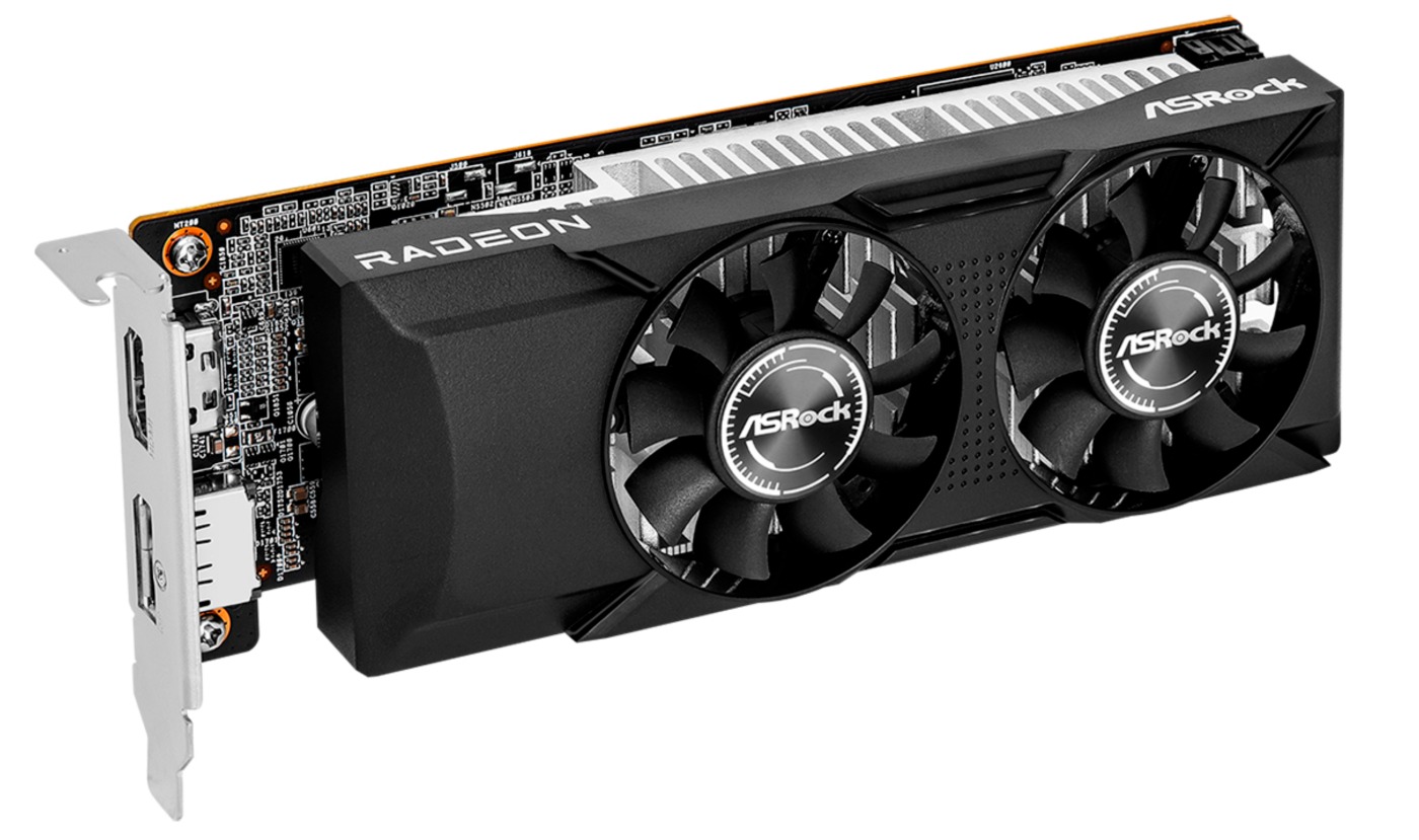 Новые Radeon RX 550 продолжают поступать в продажу — ASRock представила низкопрофильный вариант