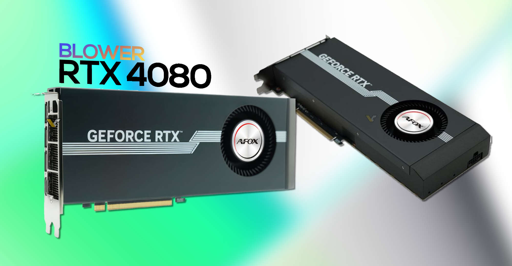 AFOX выпускает GeForce RTX 4080 с «турбинным» кулером