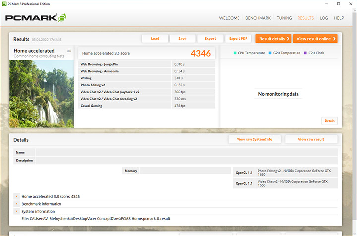 Acer ConceptD 3 CN315-71