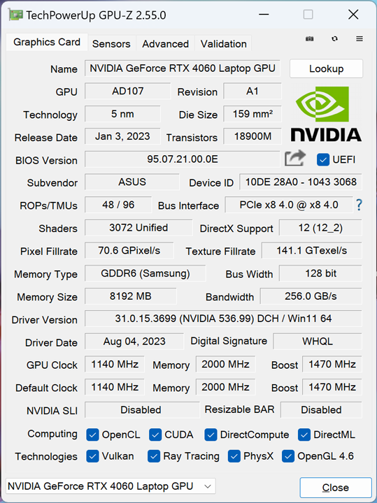 ASUS Zenbook Pro 14 OLED (UX6404)