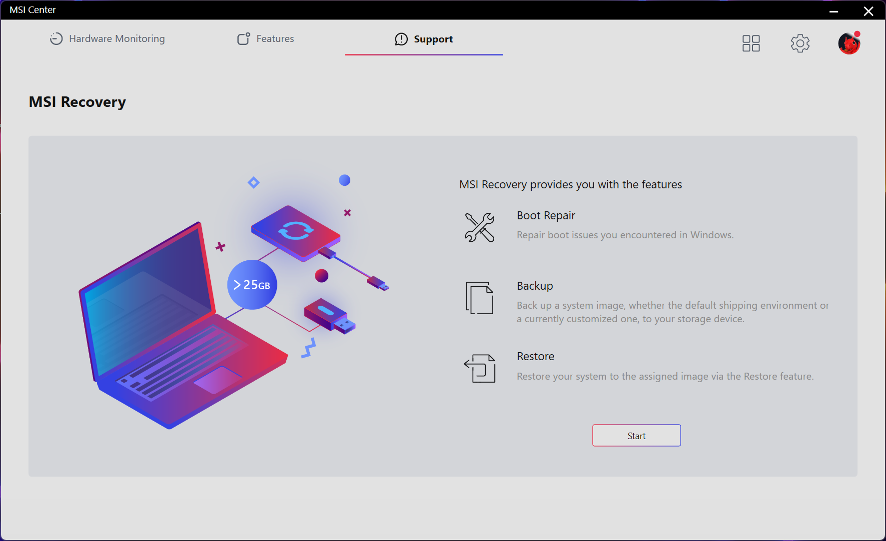 MSI Vector GP77 13VG