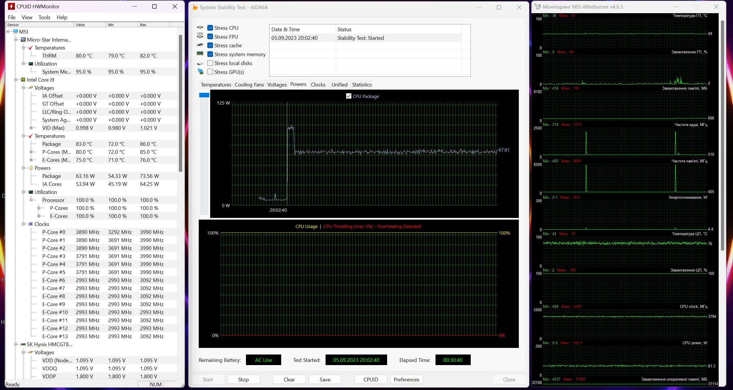 MSI Vector GP77 13VG