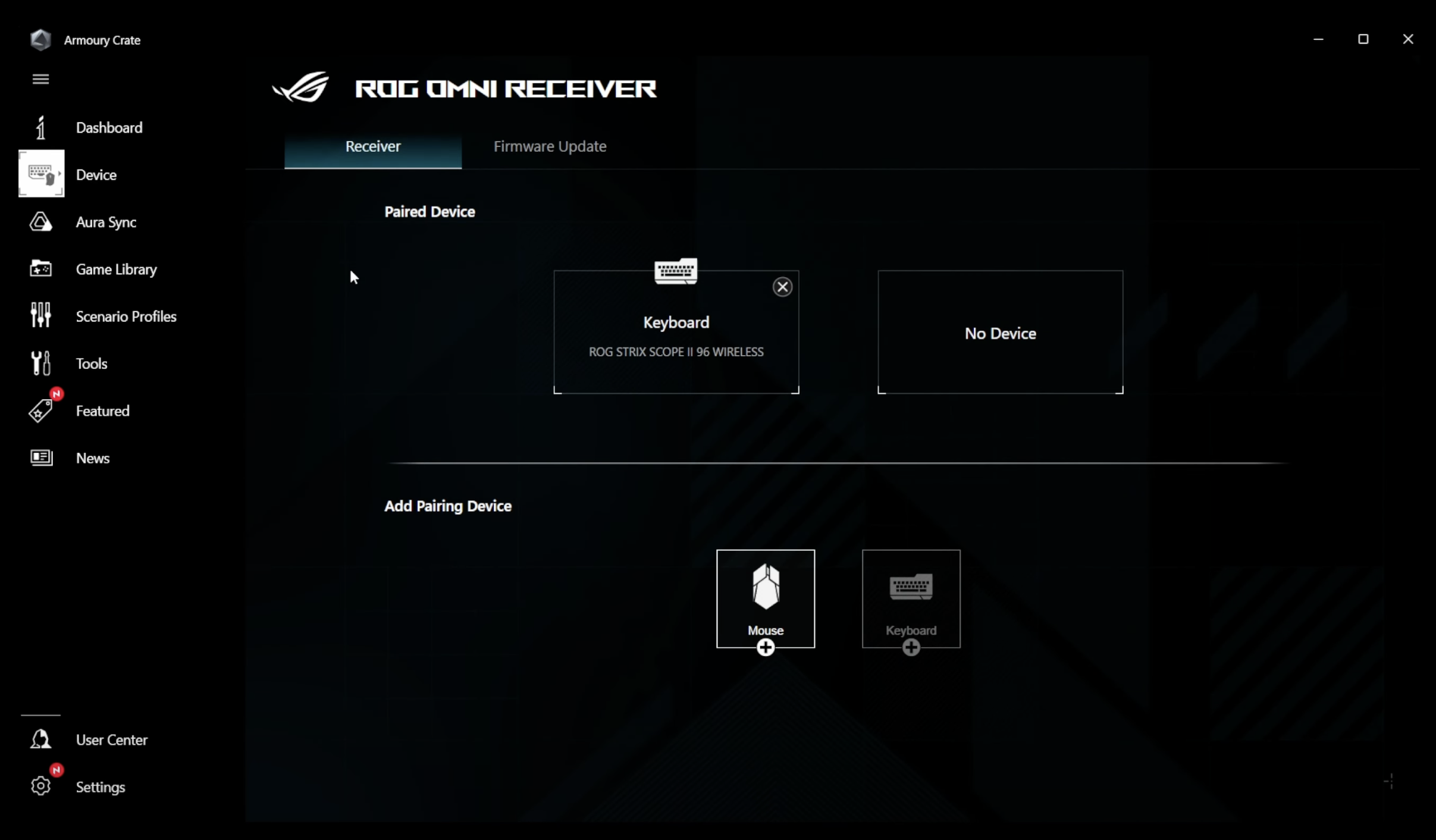 ASUS ROG Strix Scope II 96 Wireless