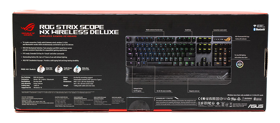 ASUS ROG Strix Scope NX Wireless Deluxe