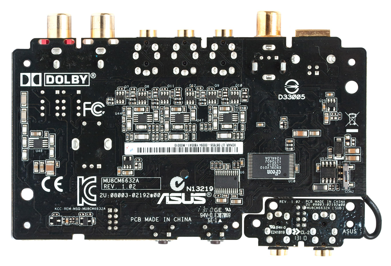 Звуковая карта asus xonar u7