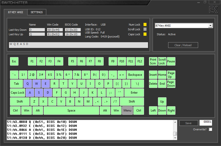 Ducky Channel One 2 Backlit TKL