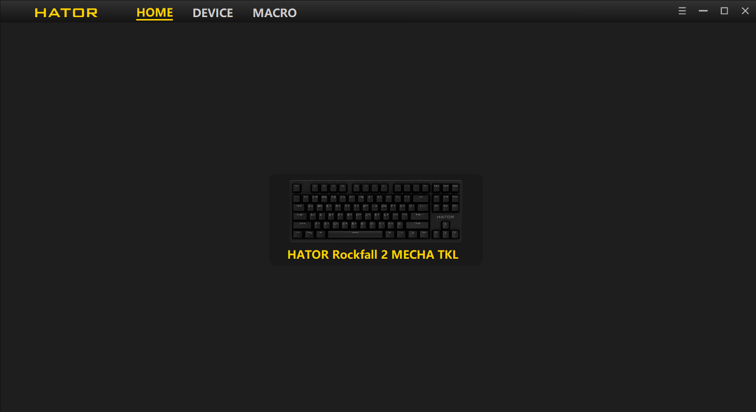 HATOR Rockfall 2 TKL Mecha Authentic Edition