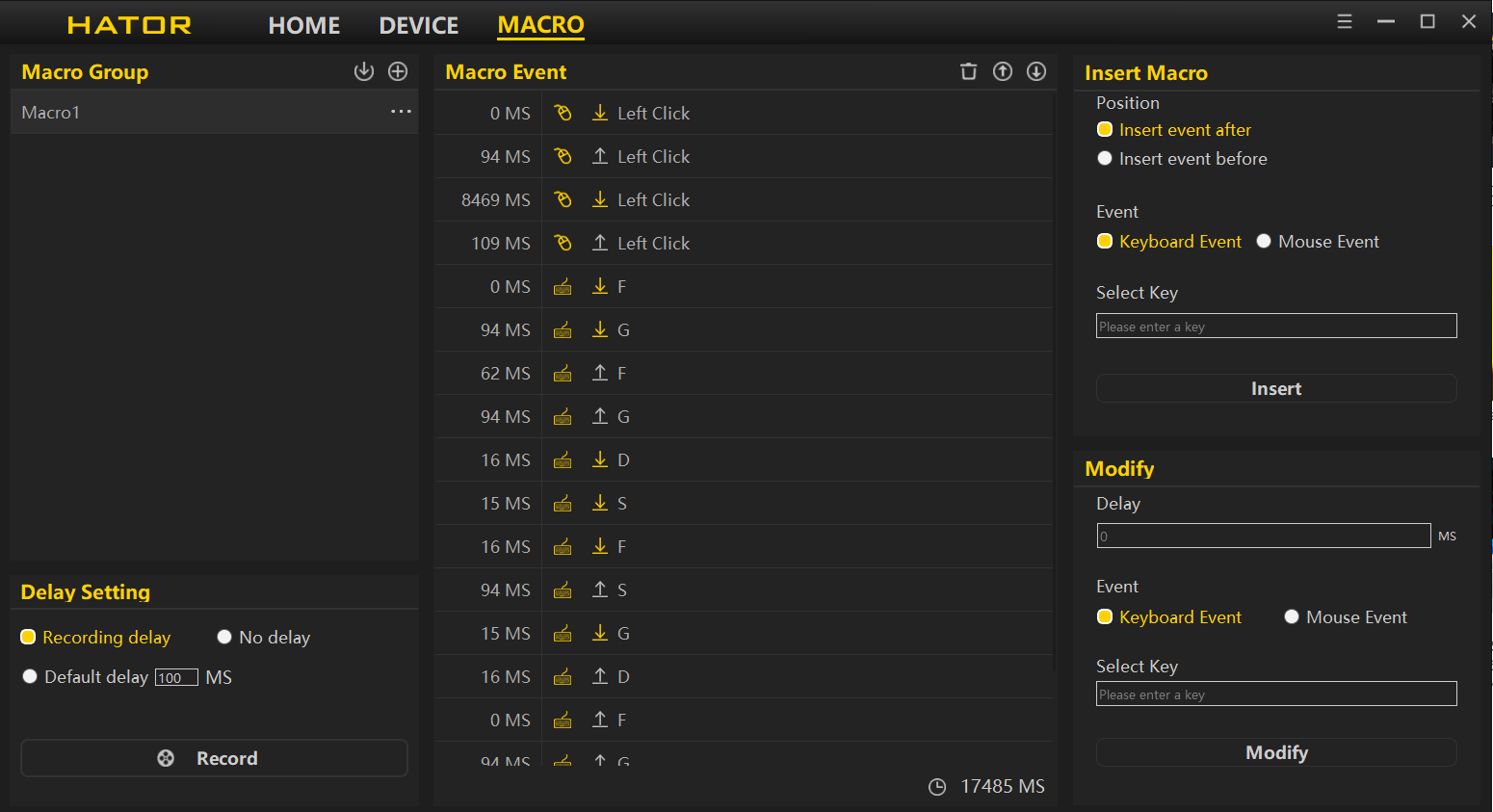 HATOR Rockfall 2 TKL Mecha Authentic Edition