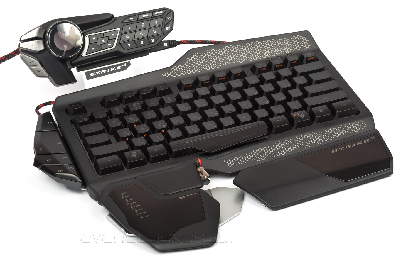 Обзор геймерской клавиатуры Mad Catz S.T.R.I.K.E. 5