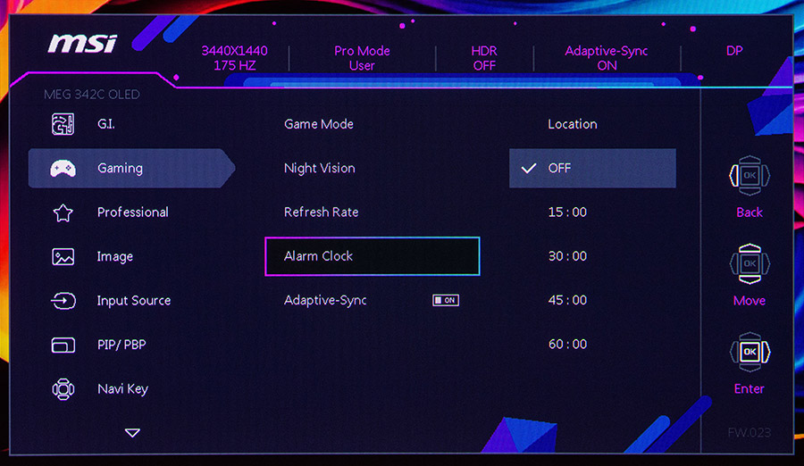 MSI MEG 342C QD-OLED